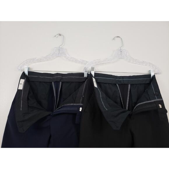 F5) Father Sons Slim Mens Pants Size 30 Stretch Slim Fit Trousers Block Lot of 2 - Picture 8 of 10